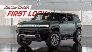 2024 GMC HUMMER EV SUV  MotorWeek First Look [upl. by Gerda]