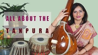 TANPURA Indian String Instrument  Urmi Battu [upl. by Bethena910]