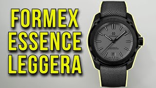 FORMEX Essence Leggera 41 COSC Cert Swiss Automatic Super Light Sports Watch Cool Grey Dial [upl. by Karlyn]