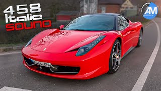 Ferrari 458 Italia  9000 rpm SOUND🔥 [upl. by Larsen]