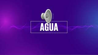 AGUA – EFECTO DE SONIDO  WATER SOUND EFFECT  SONIDO DE AGUA FLUEYENDOCAYENDO  USO LIBRE [upl. by Adnhoj]