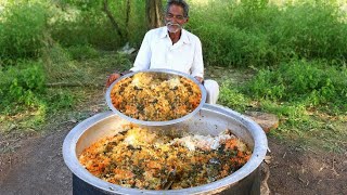 Vegetable Biryani Recipe  Veg Biryani Cooking by our grandpa for little Children [upl. by Cyrilla]