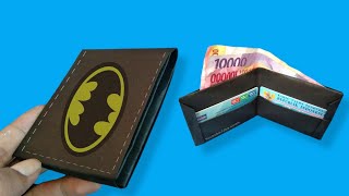 PAPER WALLET  How To Make A Paper Wallet  Easy Origami Wallet Tutorial  Dompet Kertas Origami [upl. by Sherl]