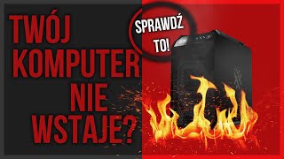 Jak naprawić PC KOMPUTER SIĘ NIE WŁĄCZA [upl. by Nalyac]