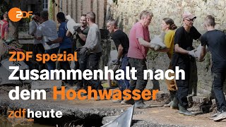 Hochwasser in Deutschland das Aufräumen nach der Flut beginnt I ZDF spezial [upl. by Ttenyl]