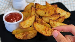 BATATA RÃšSTICA IGUAL DE LANCHONETE EM 20 MINUTOS NA AIR FRYER  SUPER SEQUINHA E CROCANTE [upl. by Sheena]