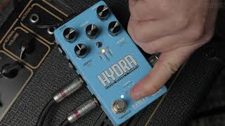 Keeley Hydra Stereo Reverb amp Tremolo Pedal Demo [upl. by Atiuqcir]