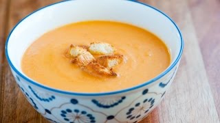 Easy Creamy Vegetable Soup Recipe [upl. by Alletsyrc650]