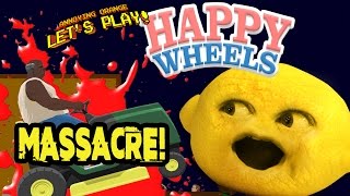 Grandpa Lemon Plays  Happy Wheels Massacre [upl. by Odareg]