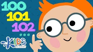 Numbers Counting to 100 amp 1000  Math for 1st Grade  Kids Academy [upl. by Razec316]