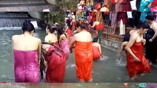 SWASTHANI Salinadi Mela Open Holy Bath in Salinadi River Nepal 2076 [upl. by Eslud]