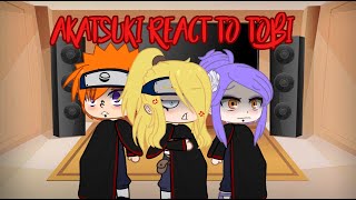 Akatsuki react to Tobi  Naruto [upl. by Yecram430]