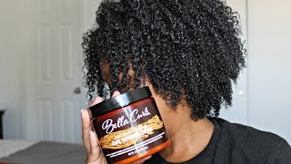 Bella Curls Coconut Creme Curl Defining Creme  Demo amp Review [upl. by Zamir668]