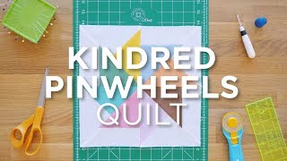 Quilt Snips Mini Tutorial  Kindred Pinwheels [upl. by Lobell]