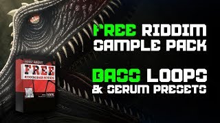 180 Free Riddim Serum Presets amp Bass Loops  FREE RIDDIM BASS SOUNDS [upl. by Riada]