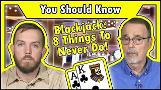 8 Things To Never Do At A Blackjack Table • The Jackpot Gents [upl. by Otrebcire131]