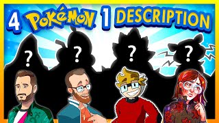 4 Artists Design Pokemon From The Same Description 6 [upl. by Jeremy]