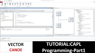 Vector CANoe CAPL Programming Part 1 [upl. by Ajaj]