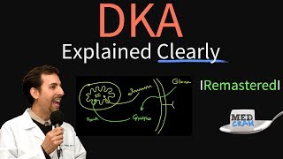 Diabetic Ketoacidosis DKA Explained Clearly Remastered  DKA Pathophysiology [upl. by Ike]