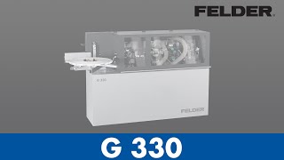 Felder® G330  Edgebander  Felder Group [upl. by Eleanora]