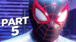 SPIDERMAN MILES MORALES PS5 Walkthrough Gameplay Part 5  PHIN Playstation 5 [upl. by Kiyohara]