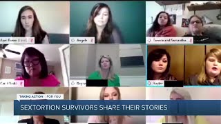 Sextortion survivors share their stories [upl. by Gwennie]