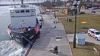 USCG Neah Bay at Algonac February 28 2022 [upl. by Sucram]