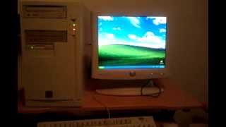 Windows XP On Dual Pentium Pro 200 MHz [upl. by Zined437]