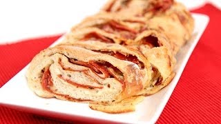 Homemade Pepperoni Bread Recipe  Laura Vitale  Laura in the Kitchen Episode 723 [upl. by Ocirnor]