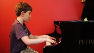 AweInspiring 9YrOld Piano Prodigy [upl. by Jacoba963]