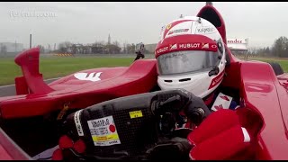 Onboard lap with Vettel in Fiorano [upl. by Malchus]