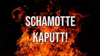 Kaminofen Hilfe Schamotte kaputt [upl. by Gaeta]