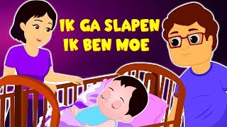 Ik Ga Slapen Ik Ben Moe  Slaapliedjes voor babys  Kinderliedjes [upl. by Ruder]