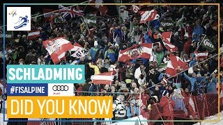 Did You Know  Schladming  Men  FIS Alpine [upl. by Enneles706]