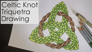 Creating an Exquisite Celtic Knot Triquetra Design [upl. by Eceerahs550]