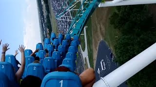 Fury 325 Back Seat POV 2015 FULL HD Carowinds [upl. by Naujtna]