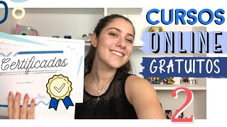 CURSOS ONLINE GRATUITOS 2 😱  Certificados para o currículo  By Letícia Santos [upl. by Creigh956]