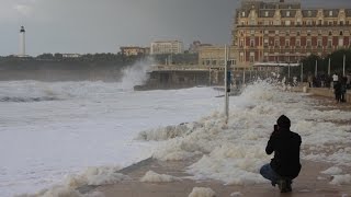 Huge Waves in Biarritz [upl. by Dash]