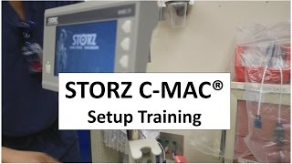 STORZ CMAC Setup Training [upl. by Oaht]