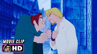 THE HUNCHBACK OF NOTRE DAME Clip  Quasimodo amp Phoebus 1996 Disney [upl. by Lupee]