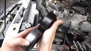 Idler Pulley How to replace EASY and CHEAP [upl. by Koziarz980]