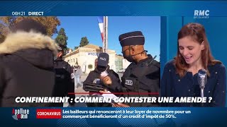 Confinement comment contester une amende [upl. by Eniretak]