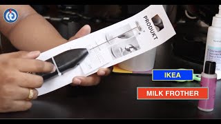 IKEA MILK FROTHER Review amp Battery Installation [upl. by Boothe169]