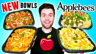 Are Applebees NEW IrresistABowls Good MENU REVIEW [upl. by Hermia]