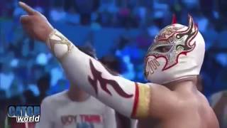 Rey Mysterio vs Mistico Sin Cara AAA Match [upl. by Enad]