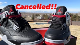 Air Jordan 4 “Bred Reimagined” Review  Lace Swap [upl. by Bartholomeo120]