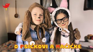 O psíčkovi a mačičke  Rozprávky Líšky a Vlka [upl. by Marmaduke]