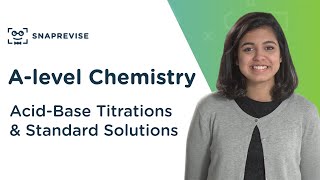 AcidBase Titrations amp Standard Solutions  Alevel Chemistry  OCR AQA Edexcel [upl. by Aydan]