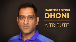 A tribute to MS Dhoni [upl. by Luehrmann653]