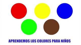 Aprende los colores para niños [upl. by Dolph]